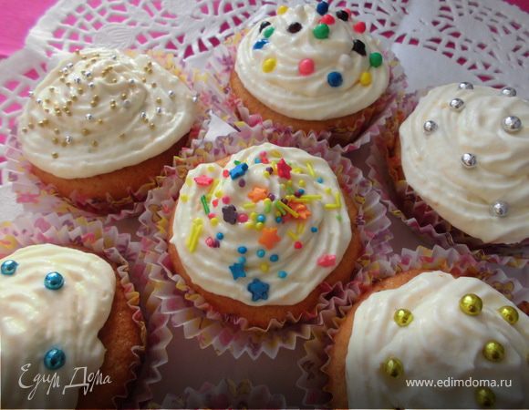 Капкейки "Апельсиновый рай"