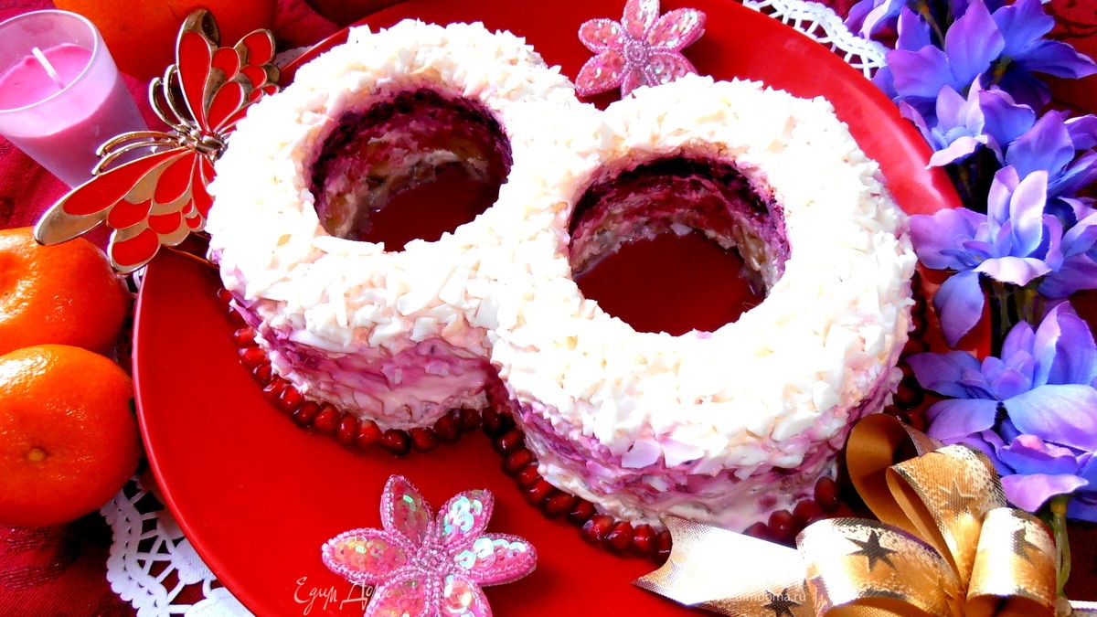 Праздничная сельдь под шубой