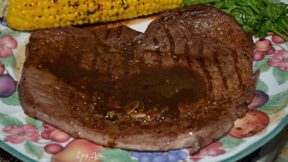 Стейки в бальзамической глазури