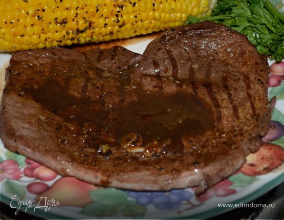 Стейки в бальзамической глазури