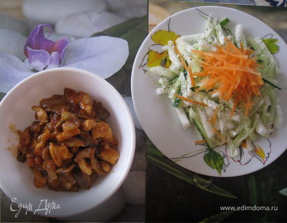 Мясо в томатно-устричном соусе по-китайски