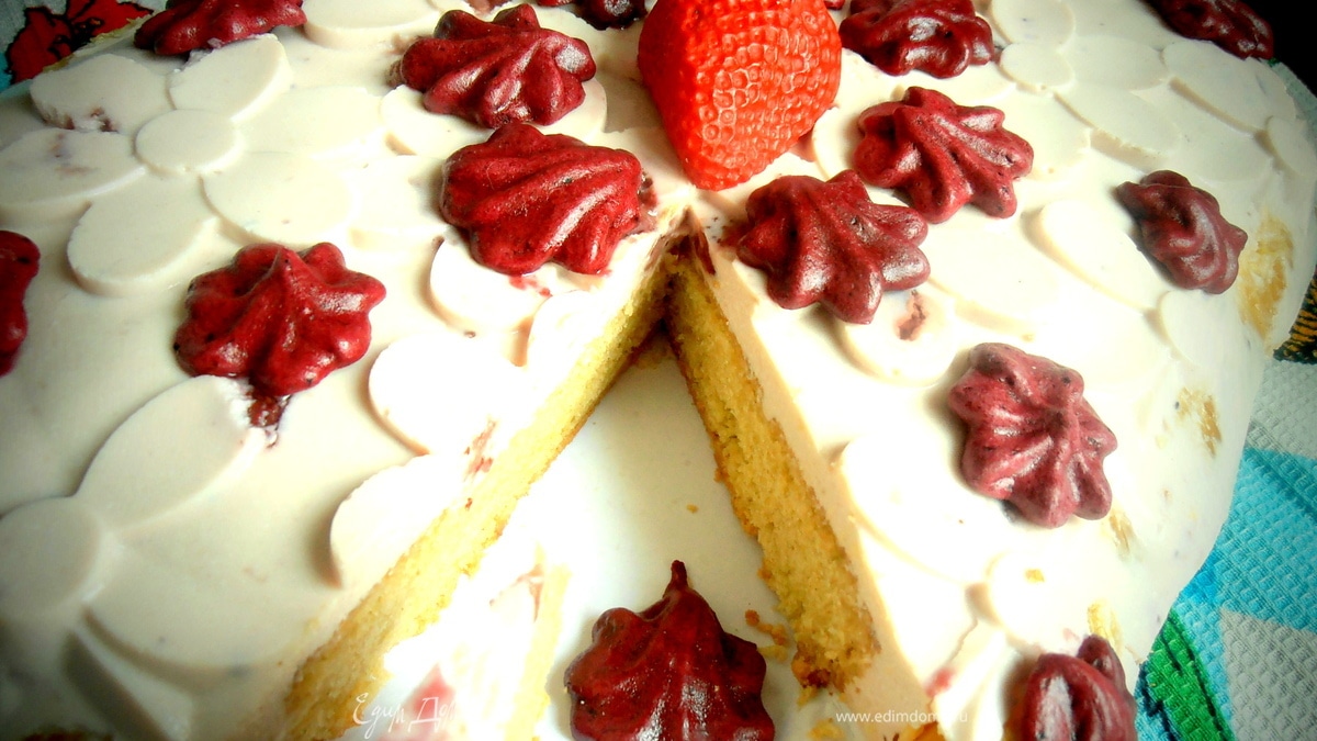 Торт "НЕЖНАЯ ИНТРИГА"