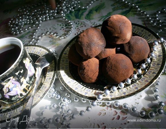 Шоколадно-ореховые конфеты "Вкуснее и проще не бывает"