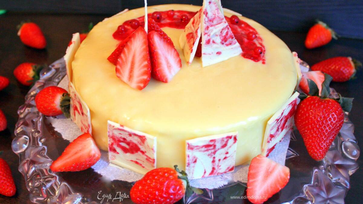 Торт "Рубиновая жемчужина" от Луки Монтерсино