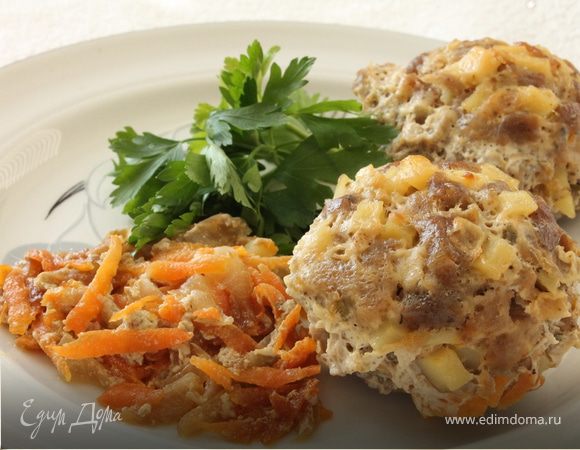 Тефтели из рубленого мяса с картофелем