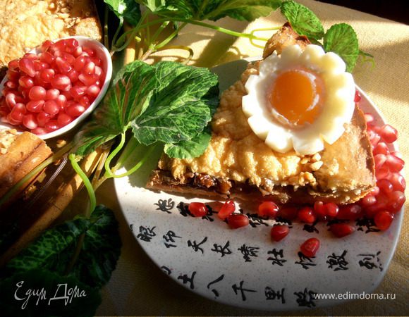 Луковый пирог-закуска Луковый пирог-закуска