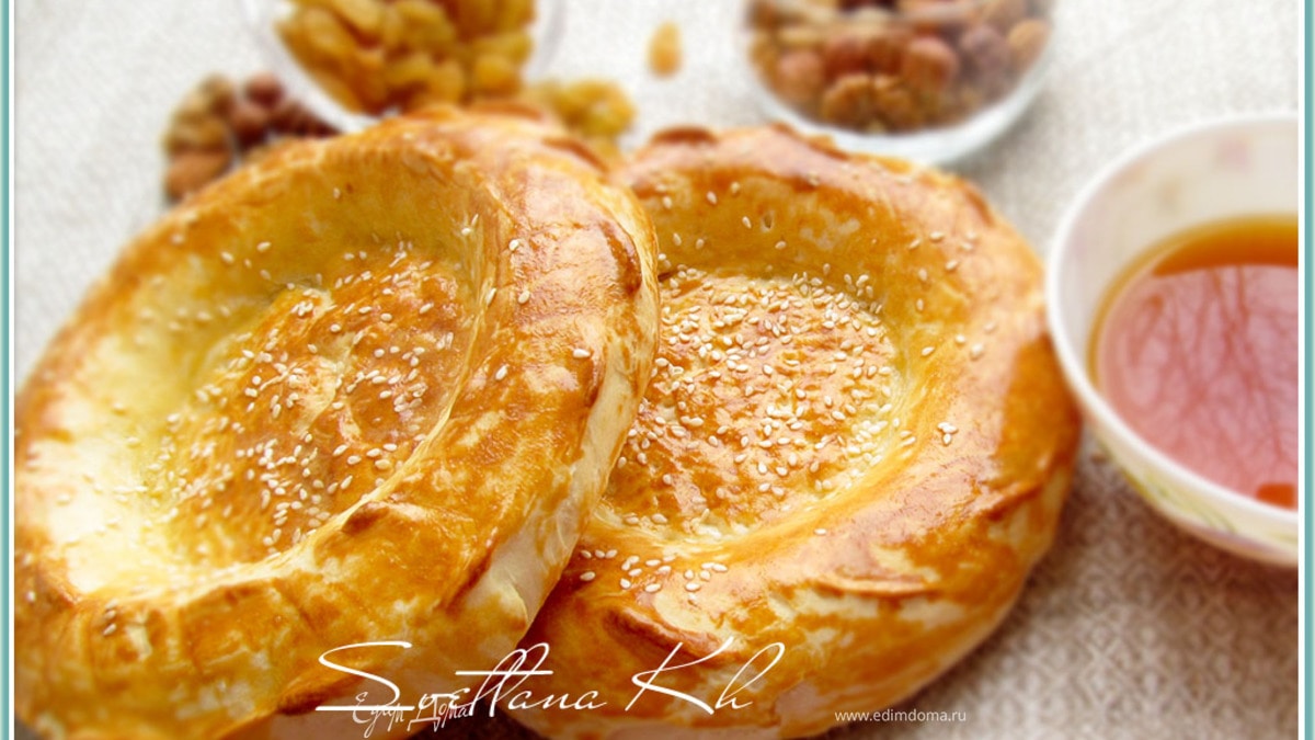 Сдобные узбекские лепешки без дрожжей