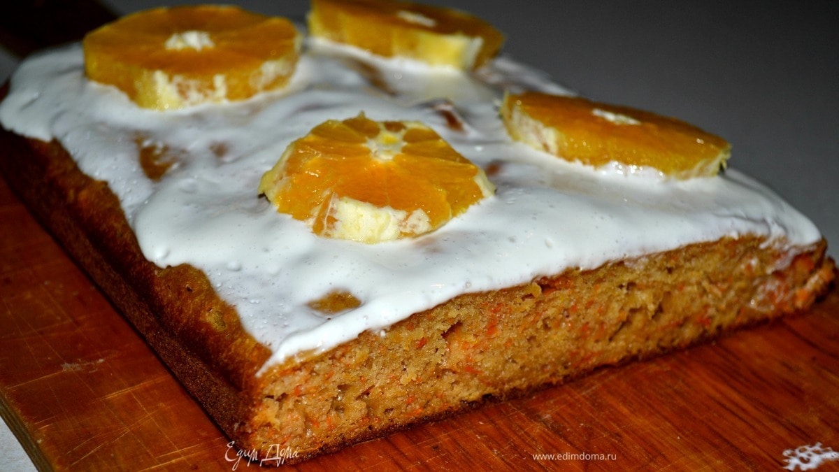 Тыквенно-апельсиновый кекс