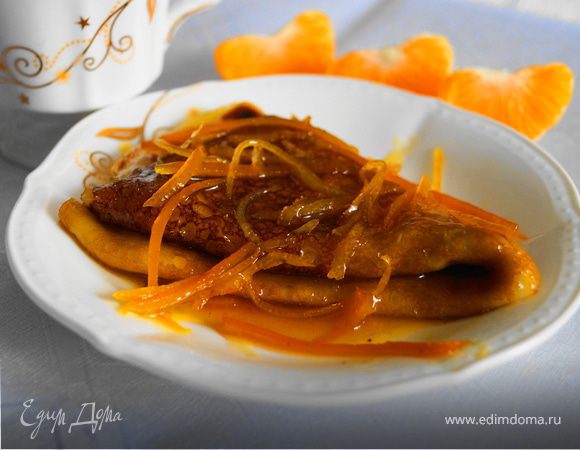 Блинчики «Креп сюзетт»