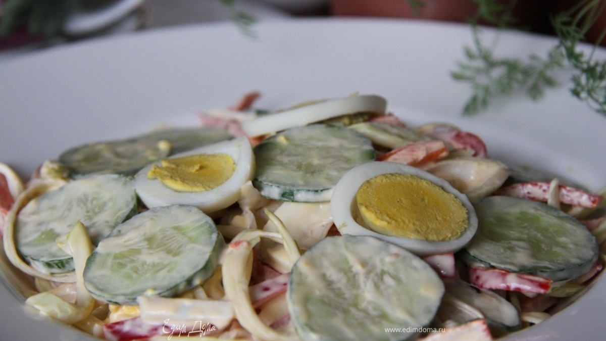 салат из лука порея