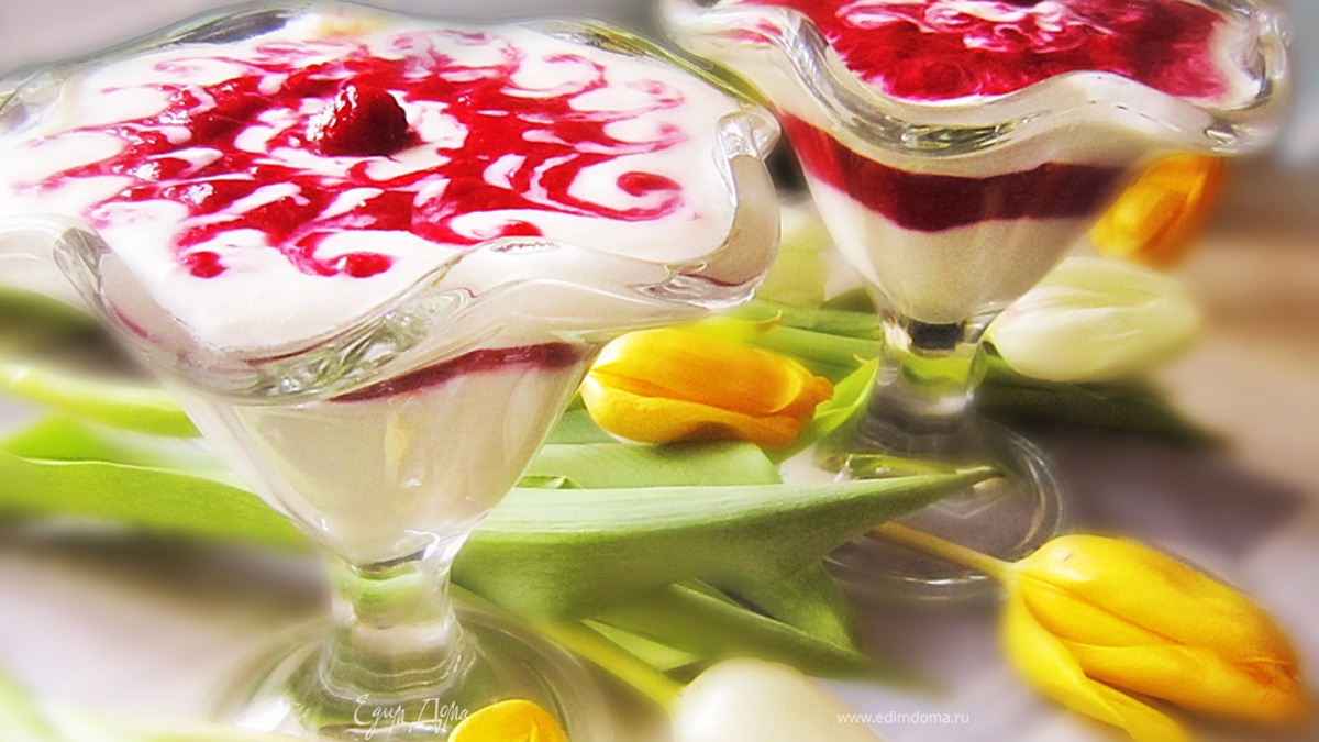 Творожный десерт "Для любимой" 