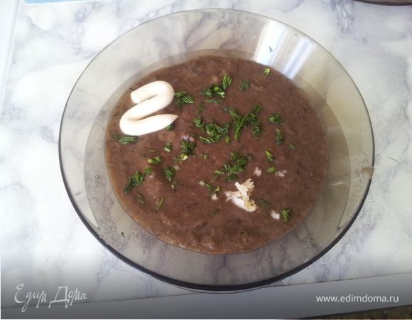 Грибной суп-пюре 