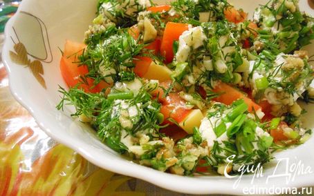 Рецепт Сырный салат
