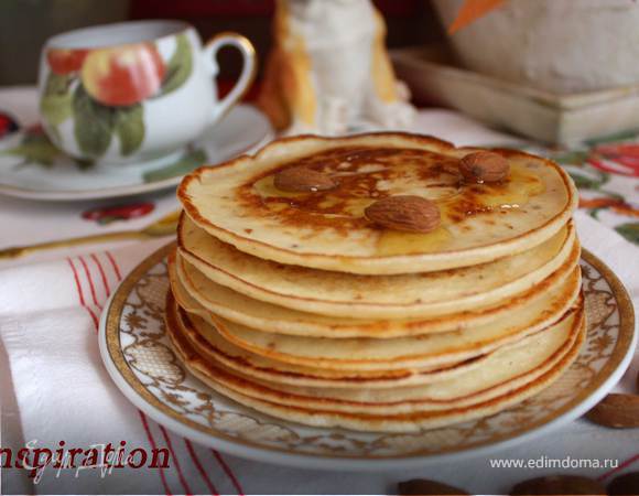 Творожно-ореховые блинчики Творожно-ореховые блинчики