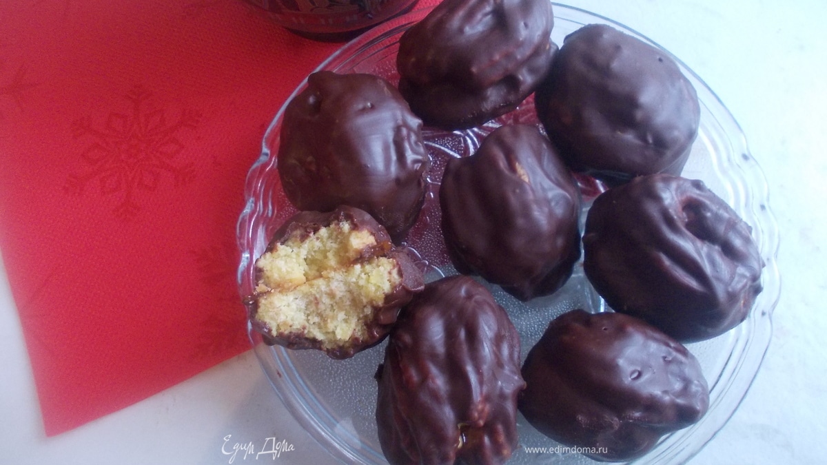 Венское печенье с абрикосовым конфитюром