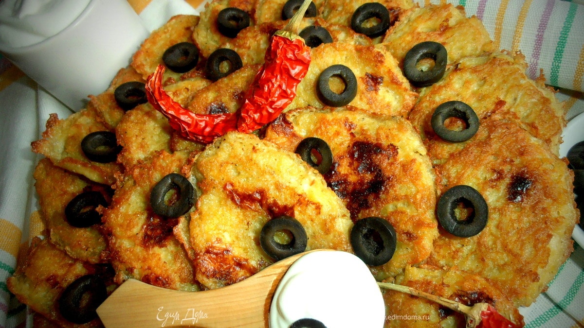 Картофельные блинчики с сыром (без муки)