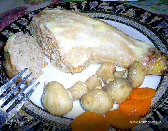 Фаршированные куриные окорочка Фаршированные куриные окорочка