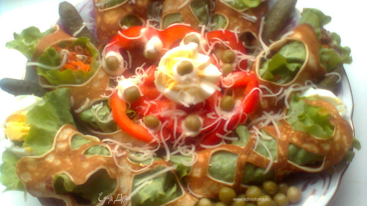 УЗОРЧАТЫЕ БЛИНЫ «Как на Танюшины именины…» (в день рождения для ТатьянаS)