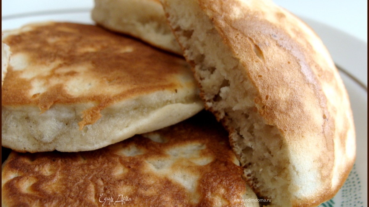 Банановые панкейки