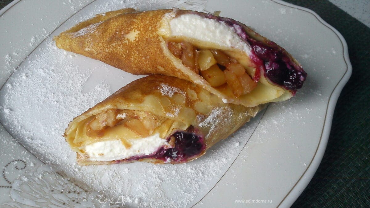 Блинные рулетики