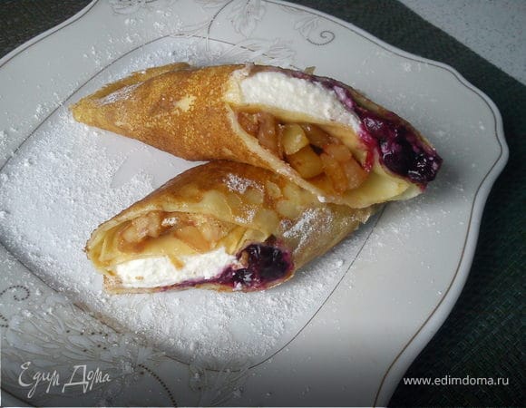 Блинные рулетики