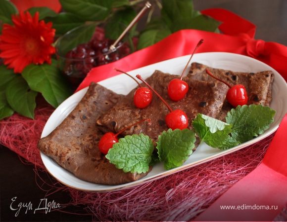 Шоколадные блинчики от Пьера Эрме