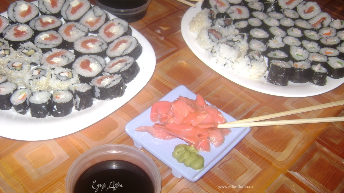 Ассорти из роллов