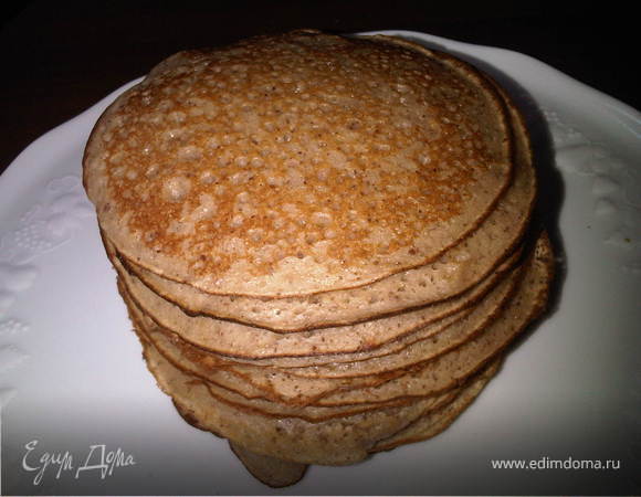 Орехово-яблочные блинчики