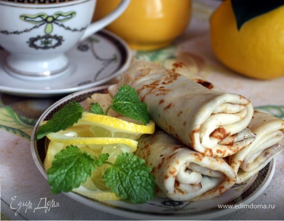 Лимонные блинчики