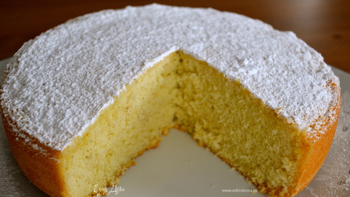 Бисквит "Маргарита" (Torta Margherita)
