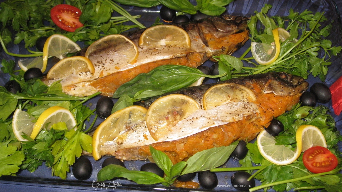 Скумбрия фаршированная