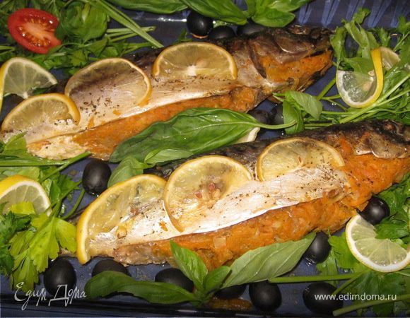 Скумбрия фаршированная Скумбрия фаршированная
