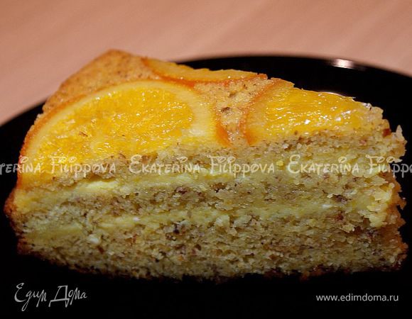 Апельсиновый торт с лимонно-апельсиновым кремом Апельсиновый торт с лимонно-апельсиновым кремом