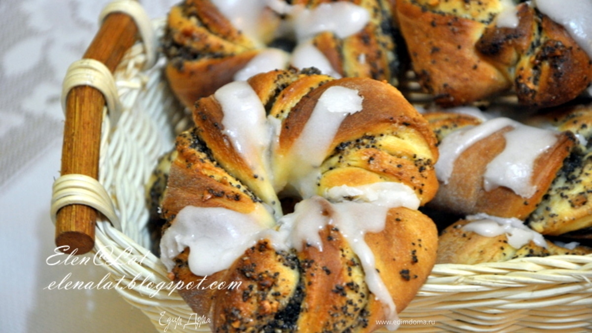 Веночки с маком и орехами и веночки с клюквой