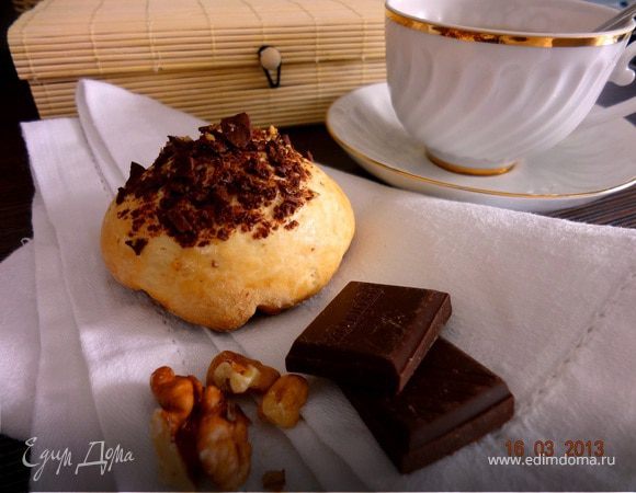 Сконы с шоколадом и орехами Сконы с шоколадом и орехами