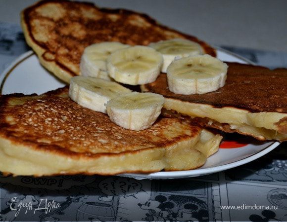 Банановые оладьи