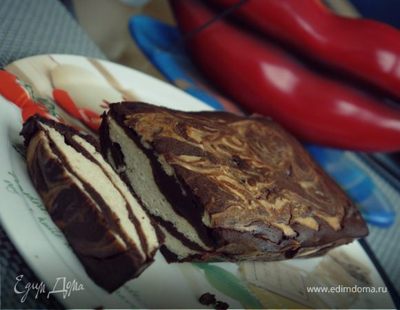 Творожно-банановый брауни Творожно-банановый брауни