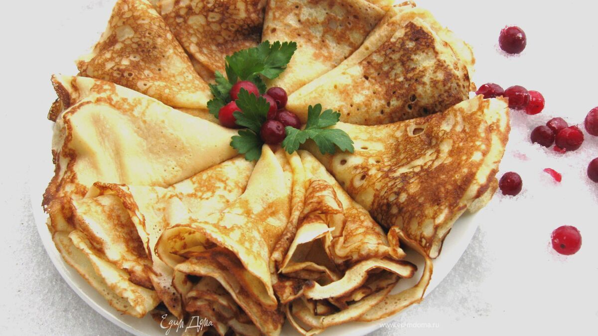 Блины пшеничные красные «Прощай, зима!»