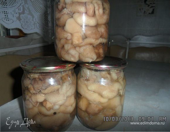 грибочки маринованные