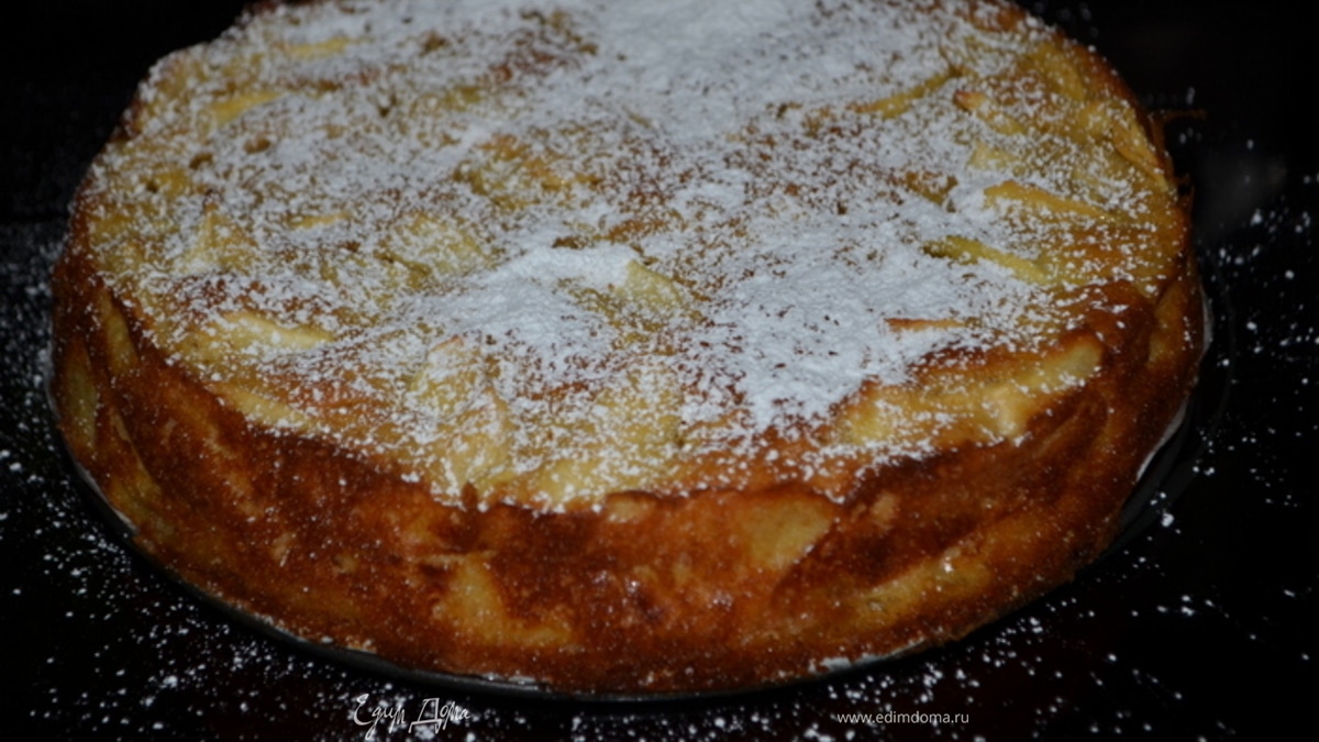 Итальянский яблочный кекс