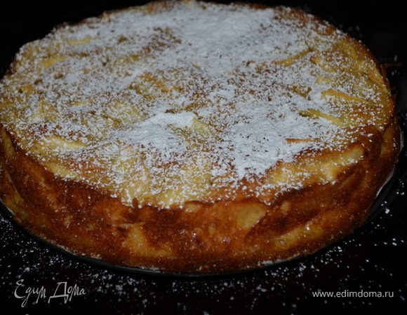 Итальянский яблочный кекс