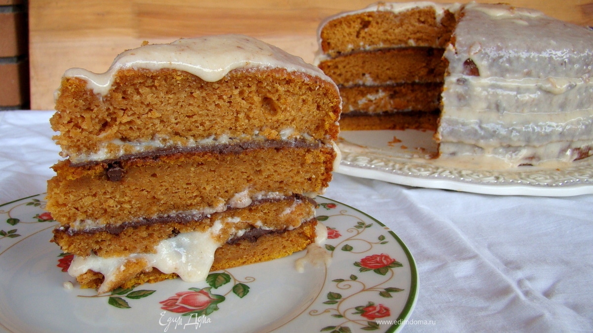 Пряный Тыквенный торт