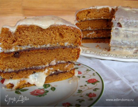 Пряный Тыквенный торт Пряный Тыквенный торт