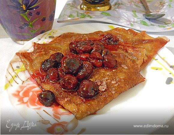 Шоколадные блинчики