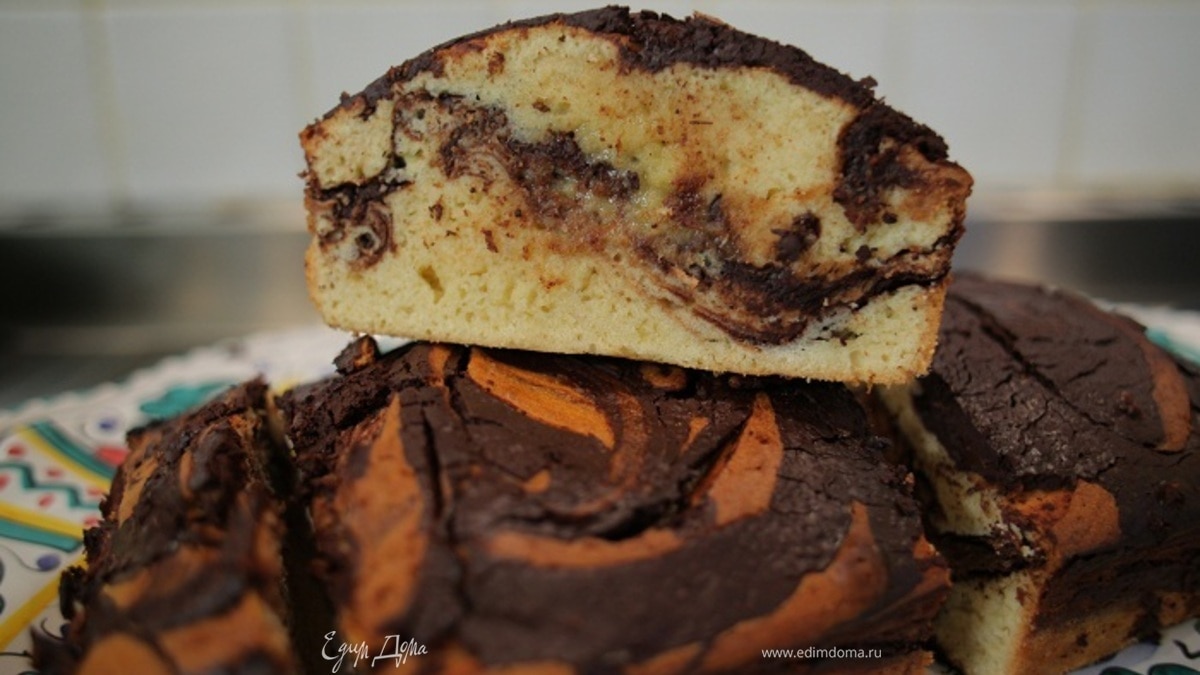 Мраморный пирог