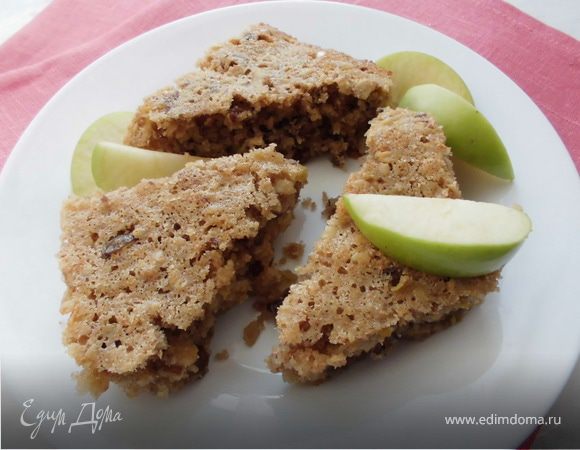 Пряные треугольнички с яблоками и изюмом