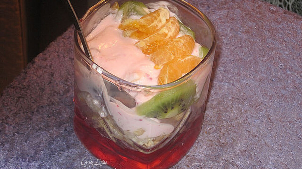 ДЕСЕРТ С МЯТНЫМ ПРЯНИКОМ