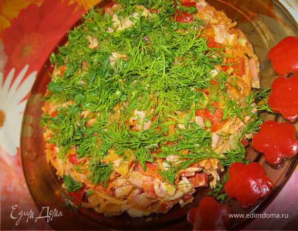 Салат "ПЕТЕРГОФ"