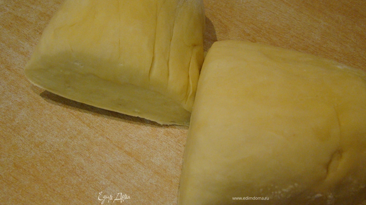 Тесто полуслоеное