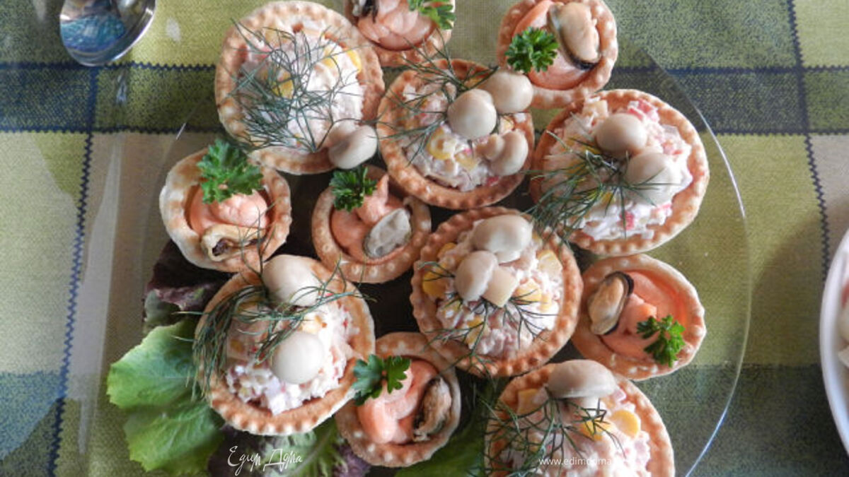 ТАРТАЛЕТКИ "ДЛЯ ФУРШЕТА"